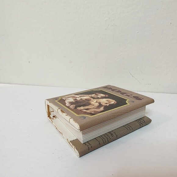 Vtg Dogs Hardcover Mini Book by Shawn Hartley Hancock Ariel Tiny Tomes - Picture 4 of 5